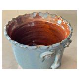 K - RLM Signed Artisan Pottery Planter