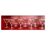 CD - Val Saint Lambert Goblets - Belgian Crystal, Unmarked