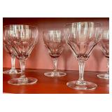 CD - Val Saint Lambert Goblets - Belgian Crystal, Unmarked