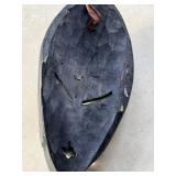 Vintage Beaded Wooden Mask