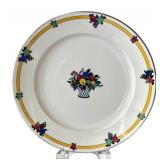 K - Limoges Platter by C. Ahrenfeldt - Vintage Floral Bouquet Plate