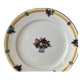 K - Limoges Platter by C. Ahrenfeldt - Vintage Floral Bouquet Plate