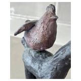 CD - Metal Sculpture - Horse with Bird on Back, Hand-Forged