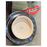 K - Ceramic Hand Crafted Witch Head Cookie Jar
