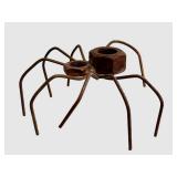 CD - Industrial-Style Metal Spider Sculpture - Rusted Iron