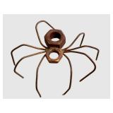 CD - Industrial-Style Metal Spider Sculpture - Rusted Iron