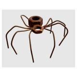 CD - Industrial-Style Metal Spider Sculpture - Rusted Iron