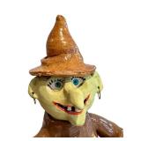 CB - Artisan Ceramic Witch Teapot Figurine