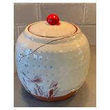 Ayumi Horie Ceramic Lidded Jar - 8.5 in Tall