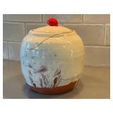 Ayumi Horie Ceramic Lidded Jar - 8.5 in Tall