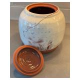 Ayumi Horie Ceramic Lidded Jar - 8.5 in Tall