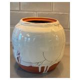 Ayumi Horie Ceramic Lidded Jar - 8.5 in Tall