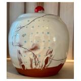 Ayumi Horie Ceramic Lidded Jar - 8.5 in Tall