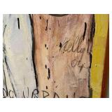 Phil Kelly Desnudo Urbano (Urban Nude) - Neo-Expressionist Oil on Canvas, 2004