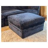 Marge Carlson Custom Upholstered Sofa with Coordinating Ottoman