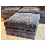 Marge Carlson Custom Upholstered Sofa with Coordinating Ottoman