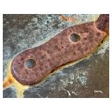 LR - Antique French Copper Vat with Iron Handles, Verdigris Patina