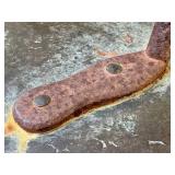 LR - Antique French Copper Vat with Iron Handles, Verdigris Patina