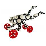 K4 - Andree Richmond Leaping Frog Sculpture