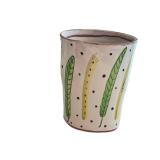 K2 - Amy Sabrina Leaf Motif Stoneware 1995 3-Piece Set