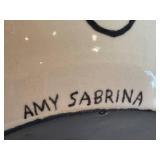 CB - Amy Sabrina Plate & 2 Bowls - Hand-Drawn Faces