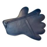 Moschino Couture Picasso Hand Clutch by Jeremy Scott - White Leather, Oversized