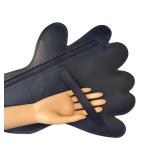 Moschino Couture Picasso Hand Clutch by Jeremy Scott - White Leather, Oversized