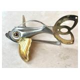 K - Artisan Crafted Fish Sculpture