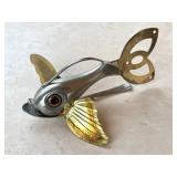 K - Artisan Crafted Fish Sculpture