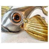 K - Artisan Crafted Fish Sculpture