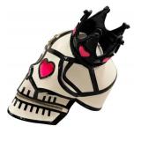 CL - Manish Arora Skull Clutch with Crown - Leather Heart-Eyes Handbag