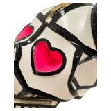 CL - Manish Arora Skull Clutch with Crown - Leather Heart-Eyes Handbag