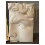 K - Pottery Barn Frame 5x7 Opening with 2 Decorative Candles
