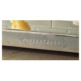K - Pottery Barn Frame 5x7 Opening with 2 Decorative Candles