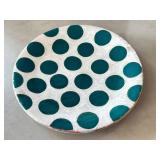 Astier de Villeneuve Paris Plate & 2 Ribbed Cylinders