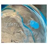 CF - Wackie Dot Glass Tumblers - Set of 4 Handblown & Signed