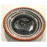 KP - Amy Sabrina Ceramic Pottery Bowl - Handcrafted 5 in Signed 1995