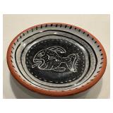 KP - Amy Sabrina Ceramic Pottery Bowl - Handcrafted 5 in Signed 1995