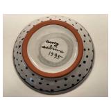 KP - Amy Sabrina Ceramic Pottery Bowl - Handcrafted 5 in Signed 1995