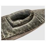 KP - Inuit Stone Kayak Carving - Circa 1975