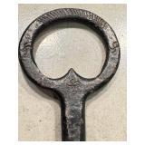 KP - Metal Fish Sculpture Padlock - Working Lock with Skeleton Key