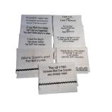 K - Decorative Hand Towels - 60% Linen, 40% Cotton (Lot of 9)