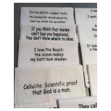 K - Decorative Hand Towels - 60% Linen, 40% Cotton (Lot of 9)