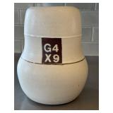 K - RS Artisan Ceramic Vase - Stamped RS
