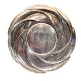 Vintage Tiffany & Co. Sterling Silver Platter - Swirl Design