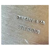 Vintage Tiffany & Co. Sterling Silver Platter - Swirl Design