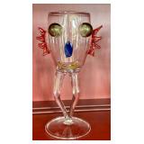 CD - Massimo Lunardon Handblown Borosilicate Cocktail Glasses - Signed (Lot of 6)