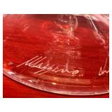 CD - Massimo Lunardon Handblown Borosilicate Cocktail Glasses - Signed (Lot of 6)