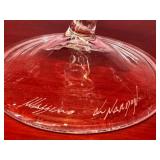 CD - Massimo Lunardon Handblown Borosilicate Cocktail Glasses - Signed (Lot of 6)