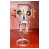 CD - Massimo Lunardon Handblown Borosilicate Cocktail Glasses - Signed (Lot of 6)